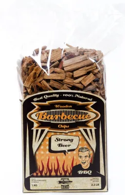 Produktbild von Axtschlag Wood Smoking Chips Strong Beer - Eiche
