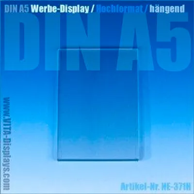 Produktbild von DIN A5 Werbe-Display / hängend (OL)