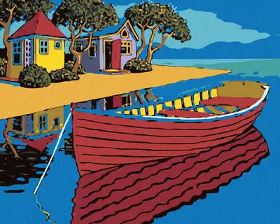 Immagine prodotto di Zuty - Dipingere con i numeri - PRAMICE, 40x50 cm, tela tesa su telaio