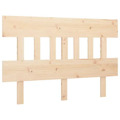 Immagine prodotto di Testiera per Letto 123,5x3x81 cm in Legno Massello di Pino