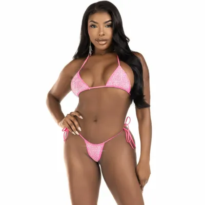 Produktbild von Leg Avenue - Diamanten-Bikini Pink