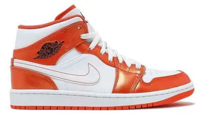 Produktbild von Air Jordan 1 Mid Metallic Orange - EU: 47.5