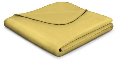 Produktbild von Biederlack Wohndecke UNI SOMMERDECKE BL 150x200 cm gelb Decke