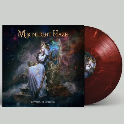 Image de Moonlight Haze : Interstellar Madness (Édition limitée) (Vinyle marbré bordeaux)