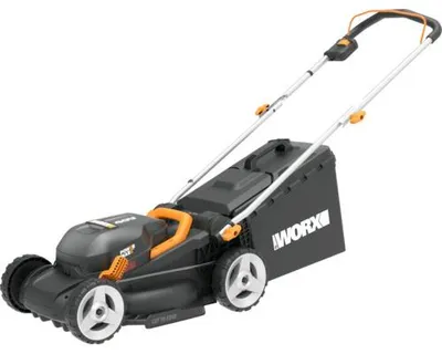 Produktbild von Akku Rasenmäher Worx WG735E, 500m²/34cm, inkl. Akku 4,0 Ah und Ladegerät