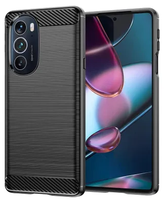 Zdjęcie produktu dla Etui z włókna węglowego do Motorola Edge 30 Pro ochronne etui na telefon komórkowy z TPU