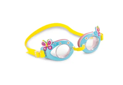 Produktbild von INTEX Fun Schwimmbrille für Kinder, Schmetterling