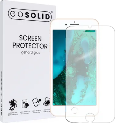 Obrázek produktu pro GO SOLID! Apple iPhone 7 screenprotector gehard glas