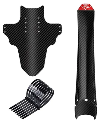 Productafbeelding van Fiets spatbordset, mountainbike, achter, met reflectoren, 2 stuks, geschikt voor wielen van 24-29 inch