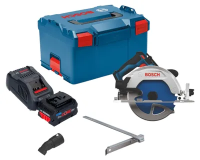 Produktbild von Bosch GKS 18V-68-2 Akku Kreissäge 18 V 190 mm Brushless + 1x ProCORE Akku 8,0 Ah + Ladegerät + L-Boxx