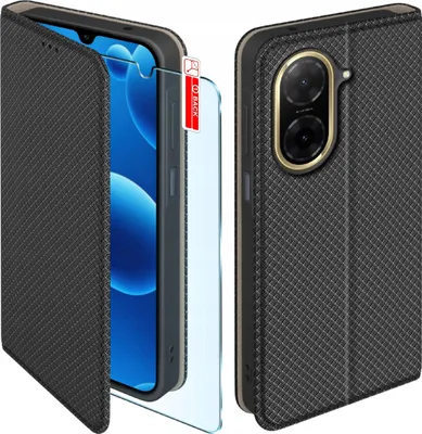 Immagine prodotto di Custodia MAGNET per Xiaomi Redmi A5 con chiusura nera + vetro 9H
