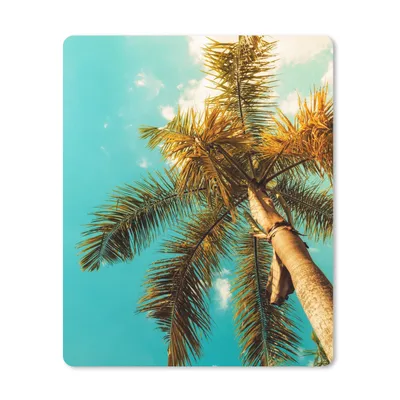Produktbild von MuchoWow® Mauspad Mousepad Palme - Sommer - Tropisch 30x40 cm - Mousepads - Maus Mat - Pad - Mausunterlage - Mausmatten