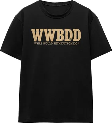 Obrázok produktu pre Yellowstone - Tričko pre ženy "What Would Beth Dutton Do" TV27741 (XL) (Schwarz)