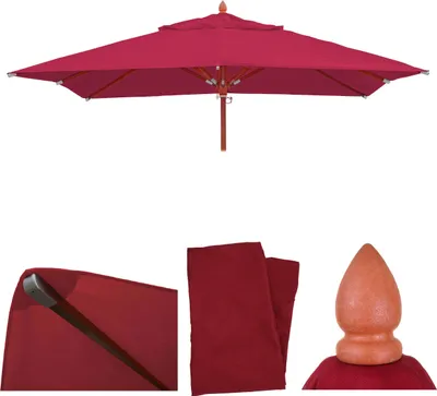 Ombrellone quadrato - SOLIS - Symo Parasols - in tessuto / contract