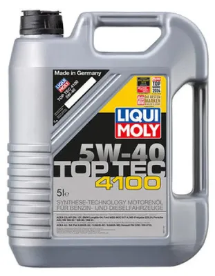 Produktbild von 5 Liter LIQUI MOLY 5W-40 Top Tec 4100 Ford WSS-M2C917-A MB 229.31 Porsche A40 VW 502 00 VW 505 01 VW 505 00