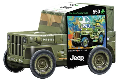 Obrázok produktu pre Puzzle 550 TIN Military Jeep 8551-5598
