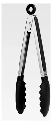 Produktbild von Küchenzange 27 cm aus Edelstahl und Nylon, Mehrzweckzange für Grill und Küche, hitzebeständig
