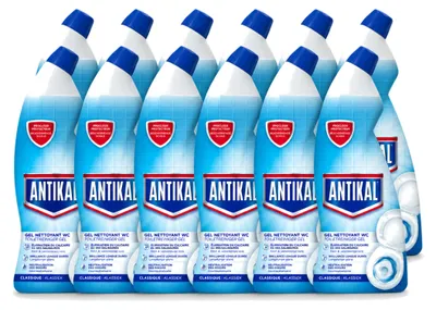 Produktbild von 12 x Antikal Toiletreiniger - 750 ml - Vorteilspackung - 12 Stücke