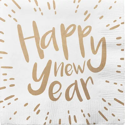 Produktbild von Servietten 'Happy New Year' 20 Stk.