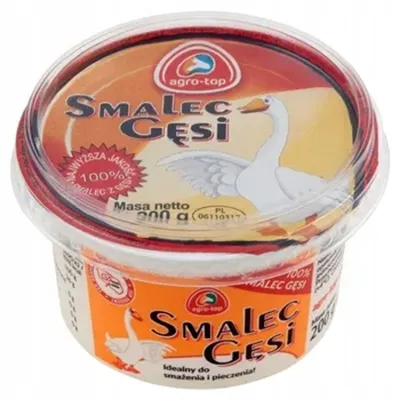 Zdjęcie produktu dla Smalec gęsi 200 g Agro-Top