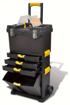Obrázok produktu pre Sada náradia - Kufrík s náradím - Nástrojová skrinka - Sada náradia - Vozík na náradie - Na kolieskach