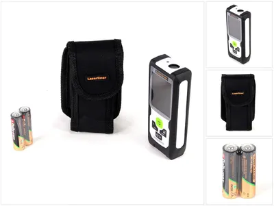 Produktbild von Laserliner LaserRange-Master Gi5, Laser-Distanzmessgerät, ft, In, m, Schwarz, Grau, Digital, LCD, 4 Zeilen