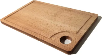 Zdjęcie produktu dla Deska do krojenia drewniana prostokątna 40 cm | deska kuchenna drewniana | drewniana podkładka do krojenia | prostokątna deska drewniana