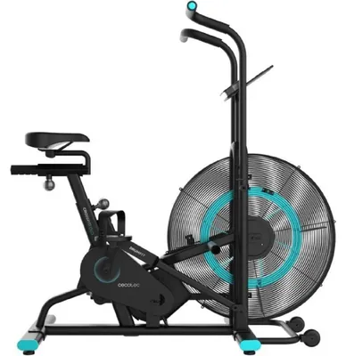 Produktbild von Cecotec Drumfit WOD Rider 3000, Schwarz, Edelstahl, Wind-Fahrrad-Trainer