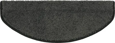 Image de Tapis de sol Bali noir demi-rond 23,5 x 65 cm