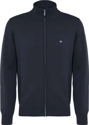 Immagine prodotto di Giacca Fynch-Hatton Cardigan con collo alto e logo del marchio