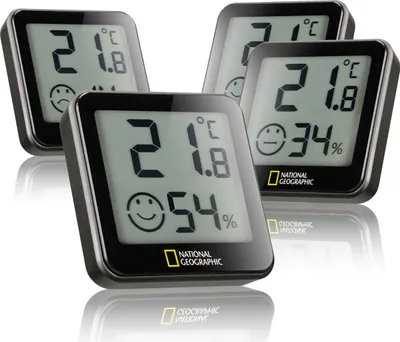 Produktbild von Thermo-/Hygrometer 4er Set Tempy