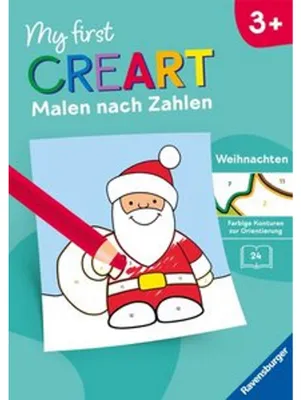 Obrázek produktu pro My first CreArt Malen nach Zahlen ab 3 - Weihnachten