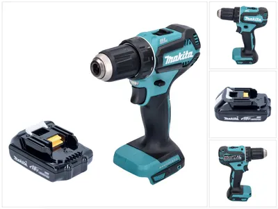 Produktbild von Makita DDF 485 Y1 Akku Bohrschrauber 18 V 50 Nm Brushless + 1x Akku 1,5 Ah - ohne Ladegerät