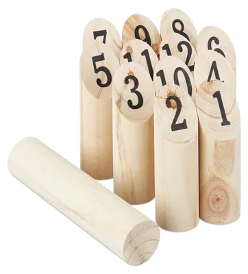 Imagen del producto de relaxdays 10023484_0 relaxdays Kubb Wikingerspiel Wurfspiel, Imagen generada por IA