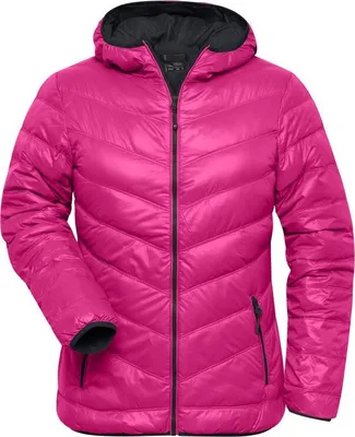 Produktbild von Ladies' Down Jacket magenta/graphite, Gr. L