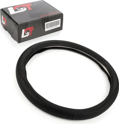 Produktbild von Lenkradbezug Ø 38x9 cm schwarz für ALFA ROMEO für SUBARU für TOYOTA für FIAT