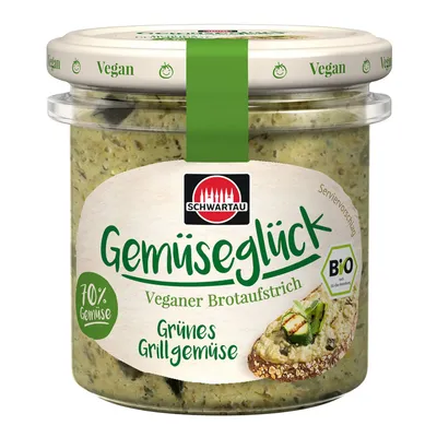 Obrázok produktu pre Schwartau Gemüseglücknátierka Zelená grilovaná zelenina135g
