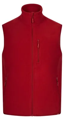 Produktbild von VELILLA Uni Fleece Weste, Rot, M EU