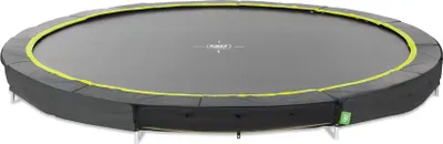 Produktbild von EXIT Silhouette Sporttrampolin ø366cm, Bodentrampolin, Rund, für Kinder, Schwarz