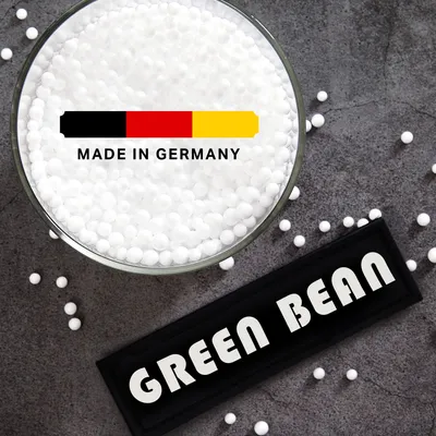 Produktbild von Green Bean hochwertige EPS Perlen  für Sitzsack-Füllung 100 Liter - Nachfüllpack für Stillkissen, Kopfkissen und Kissen