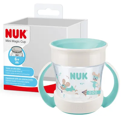 Immagine prodotto di NUK Mini Magic Cup 160ml 10255607 | da 6 mesi | 1 pezzo | turchese