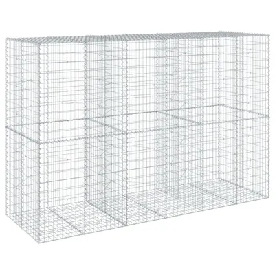 Obrázok produktu pre vidaXL Gabión s vekom 300x100x200 cm Pozinkované železo