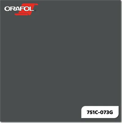 Produktbild von Plotterfolie ORACAL 751C-073G Dunkelgrau glänzend 31,5 x 20 cm