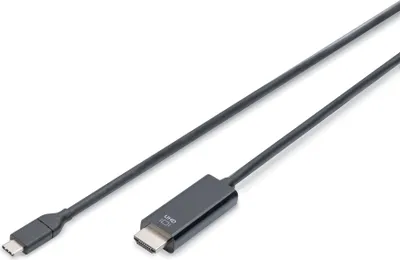 Immagine prodotto di DIGITUS - Cavo adattatore - da USB-C maschio a HDMI maschio - 5 m - Supporto 4K