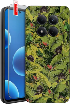 Produktbild von Hülle für Xiaomi Redmi Note 15 Pro 4G | Designs | Mattes Silikon-Case + Displayschutzglas