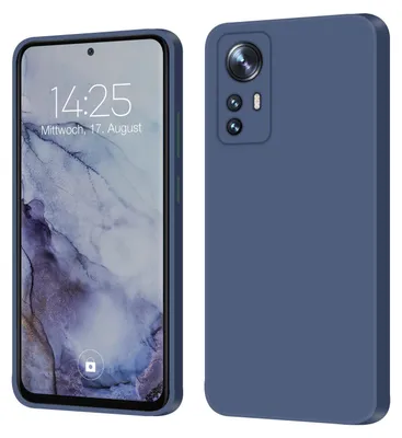Produktbild von Hülle für Xiaomi 12 Pro Case Cover Bumper Smartphone Softgrip Schutzhülle Farbe: Lavendelblau