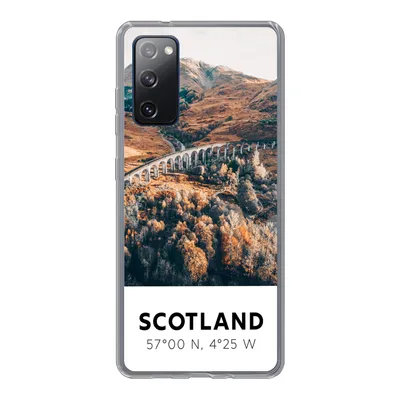 Produktbild von MuchoWow® Handyhülle Schutzhülle Hülle für Samsung Galaxy S20 FE Schottland - Herbst - Berge Silikon Softcase Handy Hülle - Abdeckung