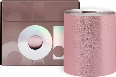 Produktbild von O! TOOLS Alufolie Wellpappe Rolle ROSÉGOLD 100m
