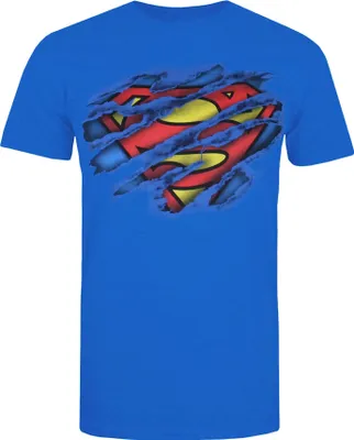 Produktbild von Superman - T-Shirt Logo für Herren TV432 (L) (Königsblau)