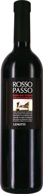 A bottle of red wine against a white background.